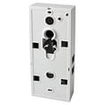 thumbnail image 5 of Newhouse Hardware MCHBV Carillon Mécanique Sans Fil à Deux Notes et Bouton de Porte avec Visualiseur Intégré, Taille Unique, Blanc, 5 of 5