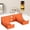 Orange, variant on Toy Car Wall Display Rack Storage Organizer for Vehicle Models, Multi-Slotted Horizontal Shelf