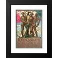 thumbnail image 2 of Adolfo De Carolis 11x14 Black Modern Framed Museum Art Print Titled - Turin, 1911 (1911), 2 of 5