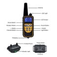 thumbnail image 2 of Collar de entrenamiento, para perros con pitido vibrador, collar de entrenamiento para perros impermeable y recargable, collar de control remoto, collar eléctrico de 800 yardas, para perros para entrenamiento de perros, perro mediano y grande, para 1 perro ACTIVE Biensenido a ACTIVE, 2 of 5