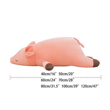 Starte Mignon Piggy Animal En Peluche Oreiller Pour Enfants Le Cochon En Peluche Jouet Coussin Jouets Cadeau Pour Bebe Filles Cochon Poupee 16 Walmart Canada