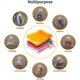 thumbnail image 3 of 26-27 100PCS Organza Gift Bags, 4x4.72" Mixed Color Wedding Favor Bags with Drawstring, Premium Candy Jewelry Pouch Party Wrap, 3 of 5