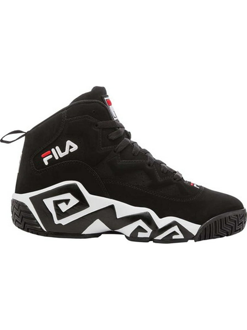 Extranjero recoger Creo que Fila Mens MB Sneaker, Black/White/Red, 7.5 - Walmart.com