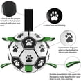 thumbnail image 3 of Pelota de Fútbol Domchan para Perro 20 cm Juguete Interactivo para Tirar en el Agua, 3 of 7