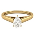 thumbnail image 5 of Diamond Engagement Ring For Women Pear Solitaire GIA Certified 3-Prong 0.50 Carat 14K Gold (K,I1), 5 of 7