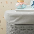 thumbnail image 2 of Puff Tipo Baul Organizador Gris, 2 of 3