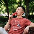 thumbnail image 4 of Mens Chill The Fourth Out T Shirt Funny Fourth Of July Popsicle Joke Tee for Guys Graphic Tees, 4 of 9