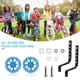 thumbnail image 2 of 4x Ruedas de Entrenamiento de Niños para Bicicleta de 20 Pulgadas Ruedas de Entrenamiento de Bicicleta Flash Ruedas de Entrenamiento de Bicicleta con Kit Montado de Estabilizadores, 2 of 5