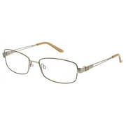 PURITI Eyeglasses W11 Brown Gold 52MM