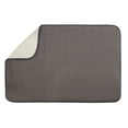 thumbnail image 2 of InterDesign iDry Kitchen Mat Solid, X-Large, Brown, 2 of 4