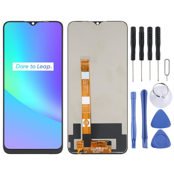 Cellphone Spare Parts  LCD Screen and Digitizer Full Assembly for OPPO Realme C25 RMX3193 RMX3191