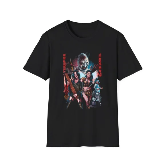 Terrifier 2 T-Shirt, Halloween Horror Movie Tee