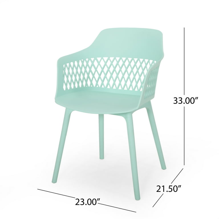 Plastic outdoor best sale dining chair