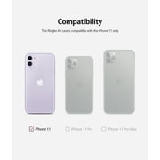 Ringke Air Case Compatible with iPhone 11, Lightweight & Thin Flexible TPU Scratch Resistant Cover - Smoke Black