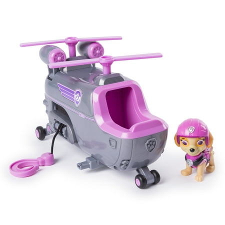 PAW Patrol Ultimate Rescue, Skye?s Ultimate Rescue Helicopter with Moving Propellers and Rescue Hook, for Ages 3 and Up