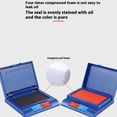 thumbnail image 2 of Dual - Color Quick - Dry Oil - Based Atomic Stamp Ink Pads, 2 of 5