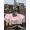 White Pink, variant on Outdoor Tablecloth with Umbrella Hole and Zipper, Funny Santa Claus Round Table Cloth 60 Inch Waterproof Tablecloth, Red Christmas Snowflake Xmas Tree Picnic Table Cover for Patio Camping