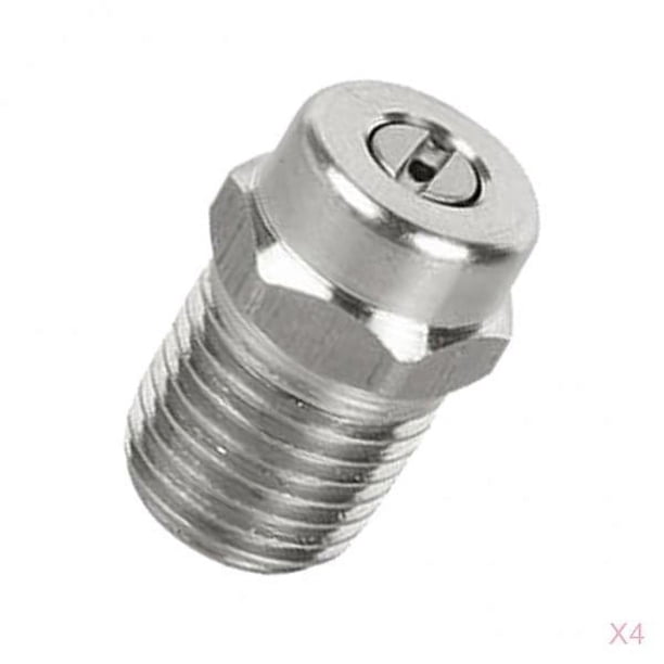 4x Boquilla de Pulverización de NPT1 / 4 "accesorios de Lavadora a 1,35 Mm