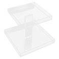 thumbnail image 4 of Acrylic Trinkets Organizer for Headband 2-Tier Clear Stand Easy to Clean and Store, 4 of 5