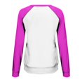 thumbnail image 5 of BLVB Womens Valentine's Day Crewneck Sweatshirts Raglan Long Sleeve Heart Printed Casual Loose Fall Pullover Blouse, 5 of 6