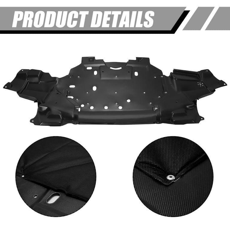 KOJEM Front Engine Splash Shield for 2015-2020 Honda Fit DX LX EX