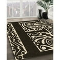 thumbnail image 2 of Ahgly Company Indoor Square Patterned Night Black Area Rugs, 7' Square, 2 of 6