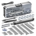 thumbnail image 1 of Juego de Destornilladores Eléctricos de Precisión, 88 Puntas Magnéticas en 1, Kit de Herramientas de Reparación para PC y Control Remoto., 1 of 5