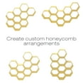 thumbnail image 3 of Excello Global Products Honeycomb Toilet Paper Holder with Bees - Holds 9 Rolls - Multiple Configurations, Yellow, 3 of 8