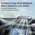 thumbnail image 3 of Car Bladeless Fan USB Car Fans Multifunction Car Fan Cooler Airs Circulation <λ Q3Q2, 3 of 8