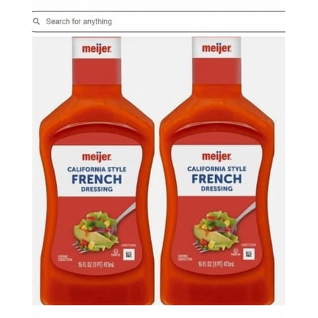 California French Style Dressing, 2 Bottles, 16 Oz Each