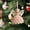 H, variant on YWIYIUD 6IN DIY Crochet Christmas Tree Kit Santa Doll How To Crocheting Kits Beginners Easy Learn To Crochet Christmas Plush Craft Decor Ornament Holiday Xmas Decorations
