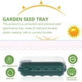 thumbnail image 4 of Oraceous 5pcs Trays Growing Trays Starter Trays Nursery Tray Sprouter Tray for Germination Propagation, 4 of 10
