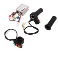 thumbnail image 2 of Accesorios de ciclismo, controlador Conjunto de manija del acelerador Conjunto de controlador de velocidad de motor cepillado Conjunto de controlador de bicicleta eléctrica Características mejoradas, 2 of 8