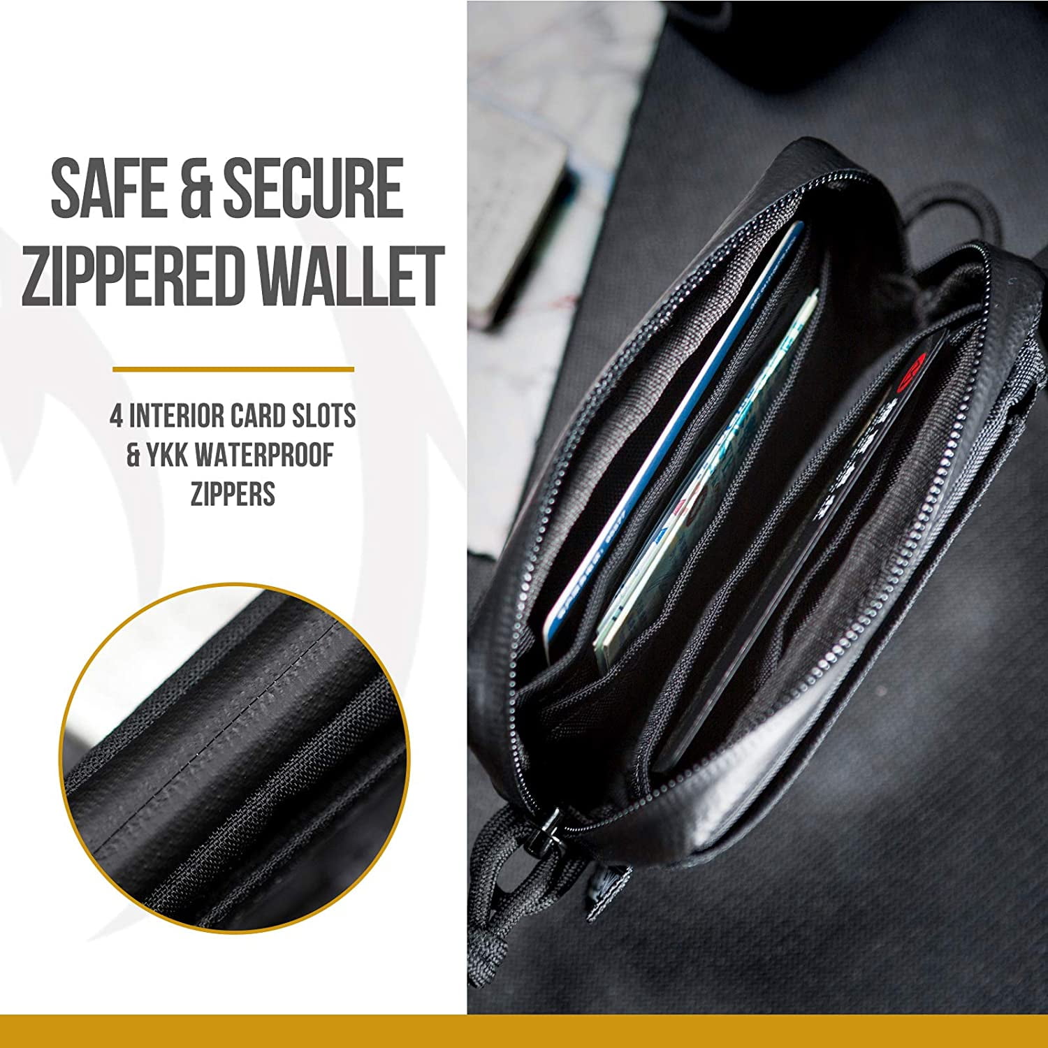 Onetigris front pocket mini wallet sale