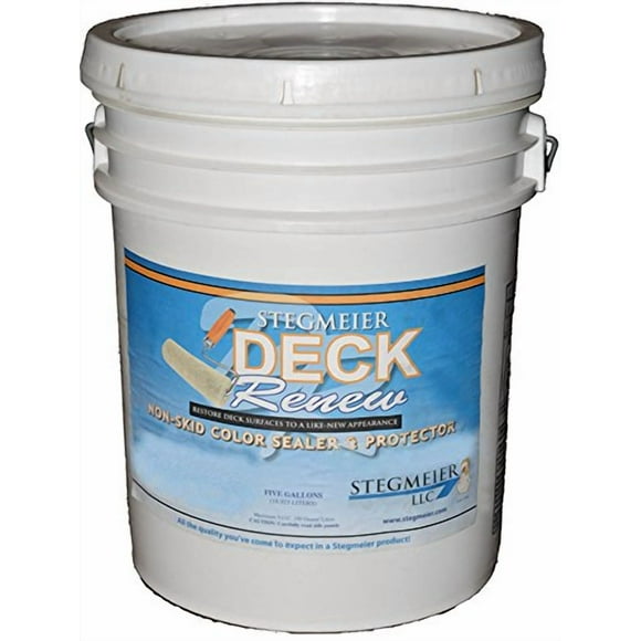 Stegmeier Deck Renew Lite Dove Grey 5 Gallon Bucket