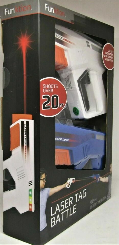 Laser Tag Battle Blasters Game Life Indicators Sounds & Vibration