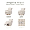 thumbnail image 4 of Namesake Crewe Electronic Recliner and Swivel Glider, 4 of 7
