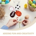 thumbnail image 3 of 12 huevos de Pascua rellenables, recipientes para dulces que se pueden abrir, huevos de plástico vacíos con temática deportiva para la búsqueda de huevos de Pascua, rellenos de cumpleaños y cestas., 3 of 4