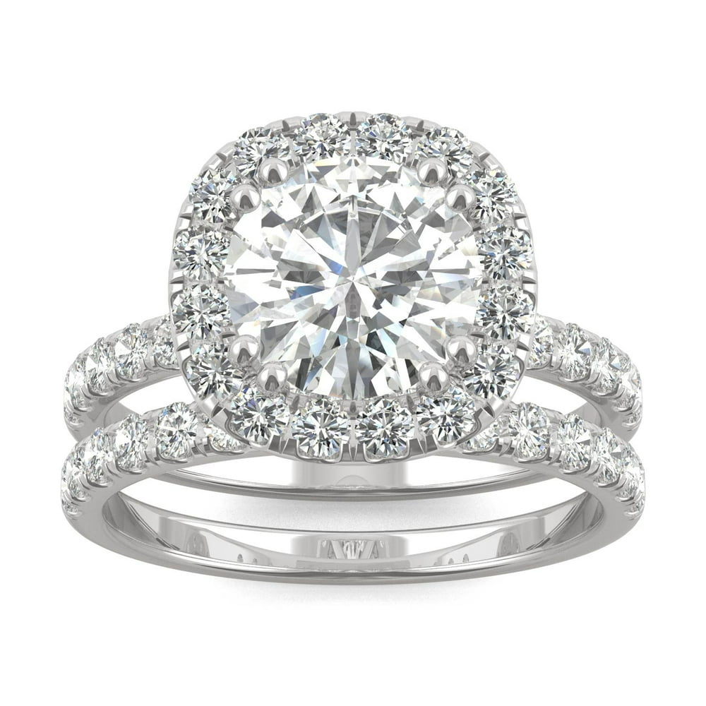Charles & Colvard 14K White Gold Moissanite by Charles & Colvard