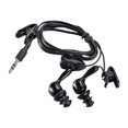 thumbnail image 3 of Auriculares impermeables de 3,5 mm con clip giratorio para audio bajo el agua. Negro, 3 of 9
