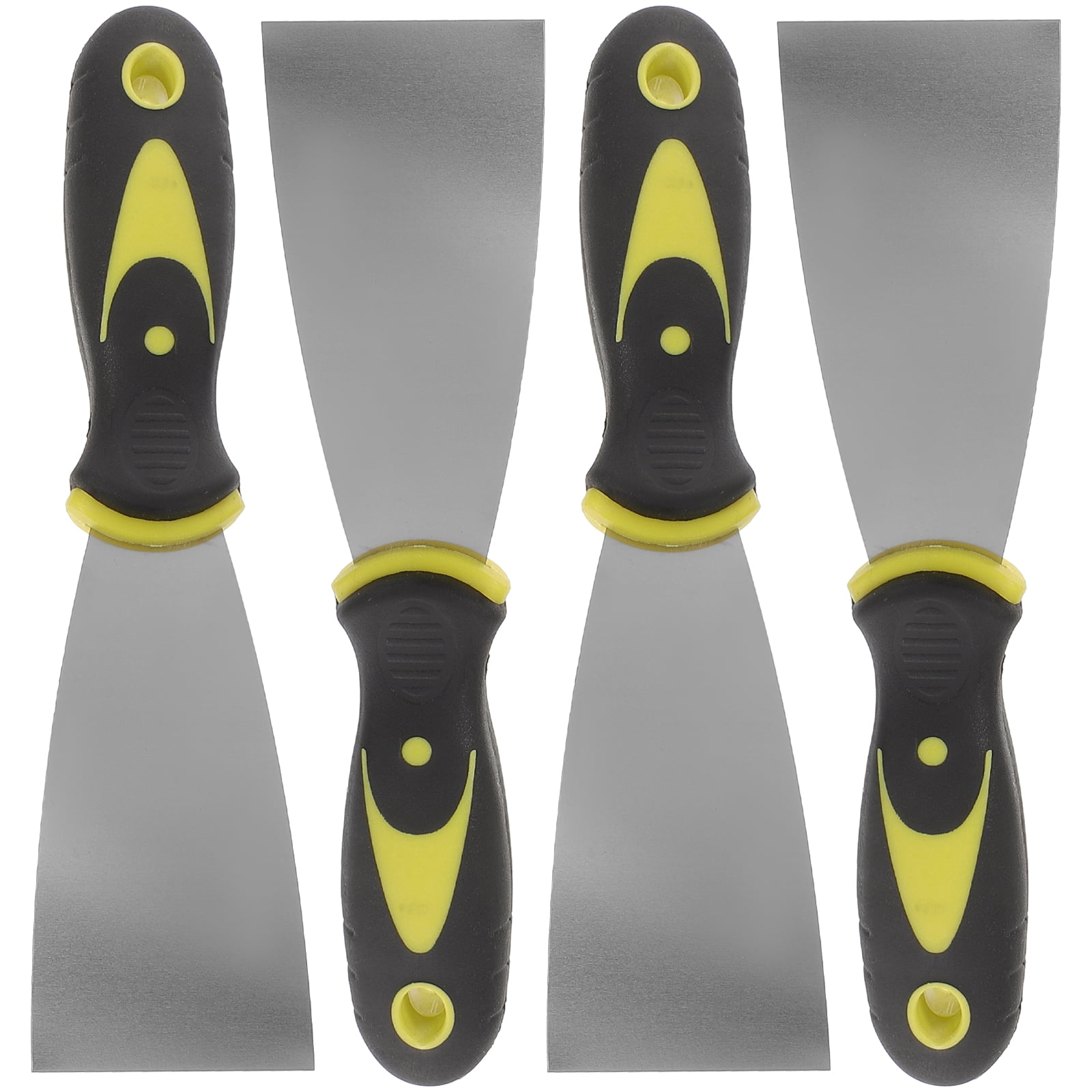 Tinksky 4pcs Metal Scraper Drywall Spatula 2 Inch Patch Repair Spatula
