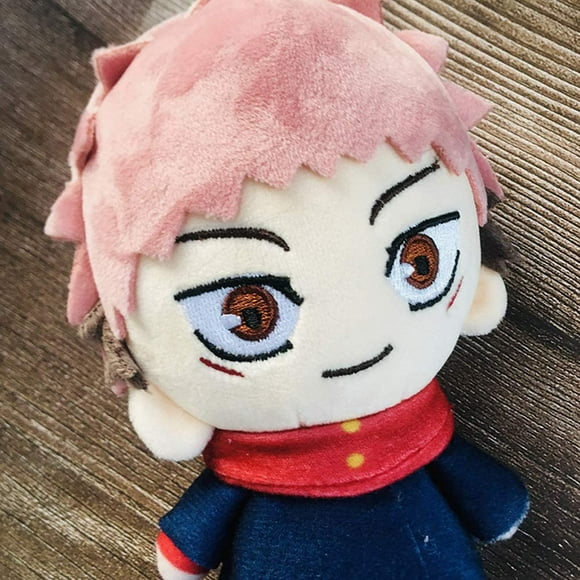 Jujutsu Kaisen Yuji Itadori Plush Doll Stuffed Plushie Toy 7.8inch Best Gifts for Children Boys Girls Christmas Gift Birthday Gift Children