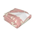 thumbnail image 3 of YFYANG Lightweight Warm Flannel Blanket, Pink Love Doodle Throw Blanket for Bed, Sofa, Travel, Camping, 40"x30", 3 of 7