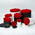 thumbnail image 4 of Caja de rosas ROSE con 14 rosas infinitas rojas preservadas rosa eterna, 4 of 7