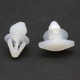 thumbnail image 4 of 20 Pack White Nylon Weatherstrip Clips 11611342 for Universal for Buick Cascada Regal-, 4 of 5