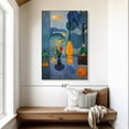 thumbnail image 2 of Elephant Stock The Blue Window Wall Art - Vertical Canvas Wall Art - Living Room Wall Decor - Abstract Canvas - Blue And Orange Decor By Henri Matisse - 32" x 48", 2 of 8