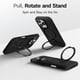 thumbnail image 3 of Funda de teléfono TORRAS Ostand Spin para iPhone 16 Pro Max negra, 3 of 9