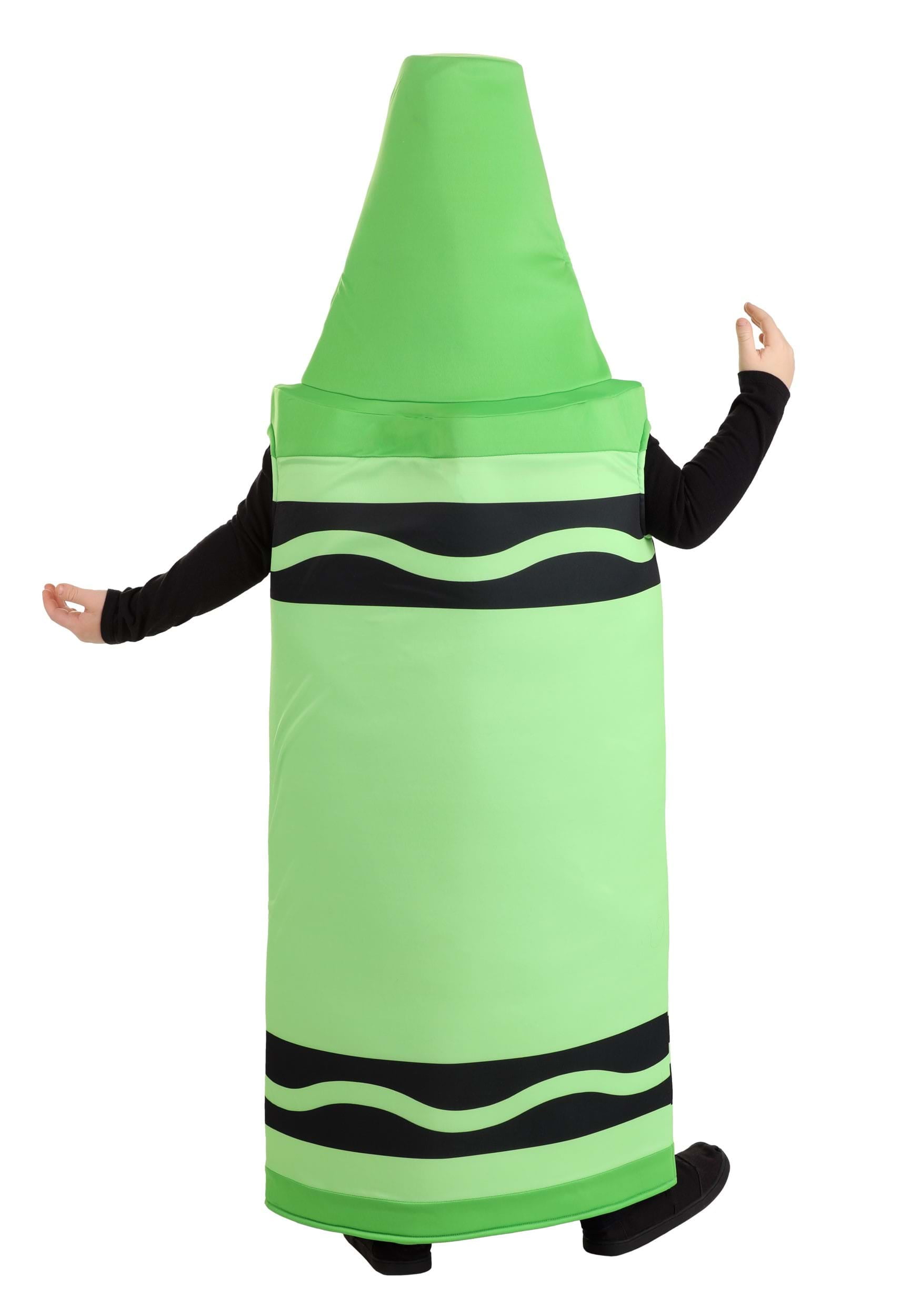 Kid's Green Crayola Crayon Costume