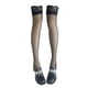 thumbnail image 1 of Medias altas de seda hasta el muslo para mujer, calcetines de silicona con encaje, medias superiores con lazo de satén, 1 of 5