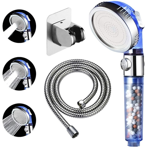 KAIYING Filtered Shower Head with On Off Switch, High Pressure Handheld